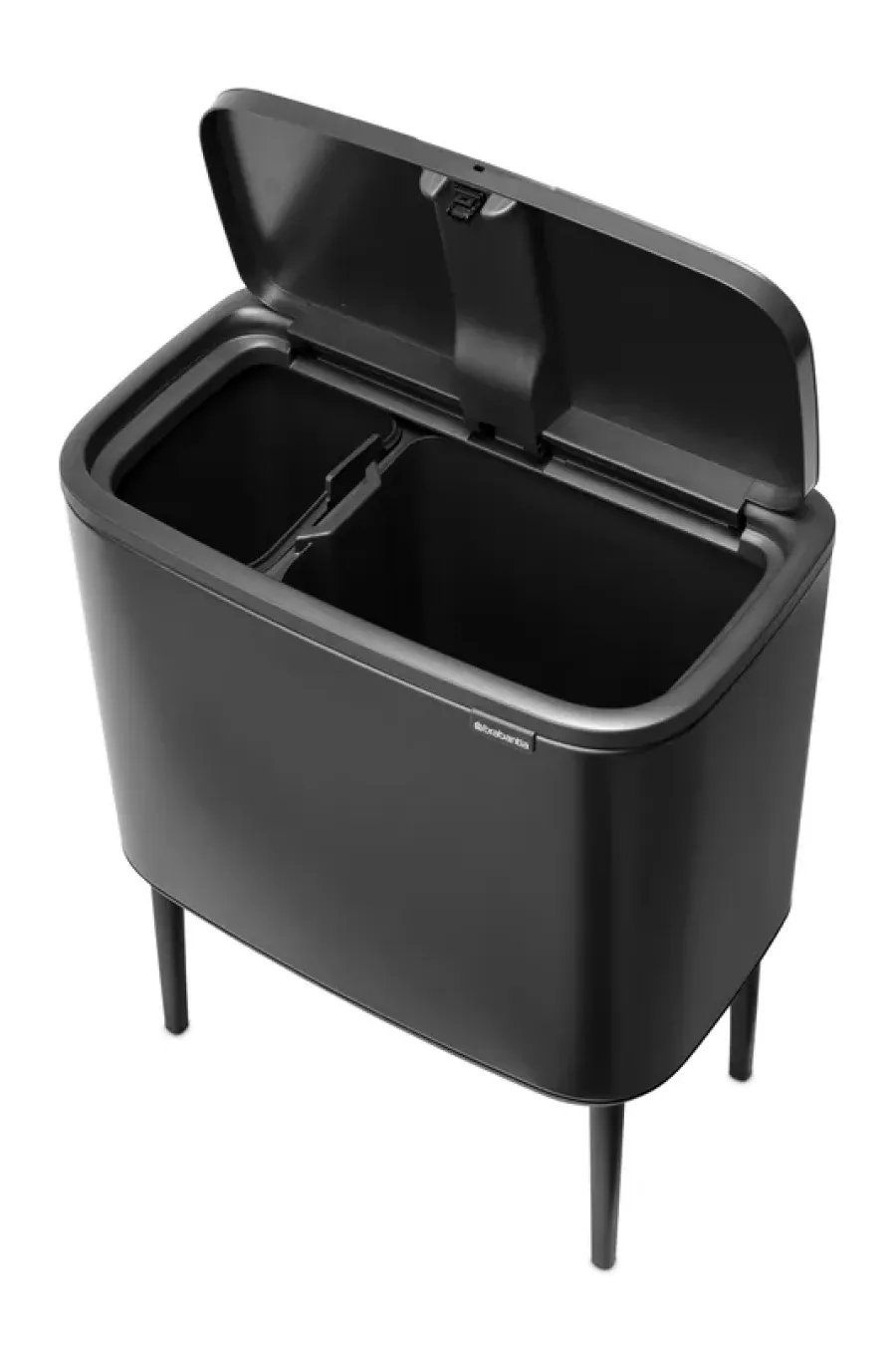 Brabantia Bo touch bin 11 + 23 liter, Confident Grey< Pedaalemmers