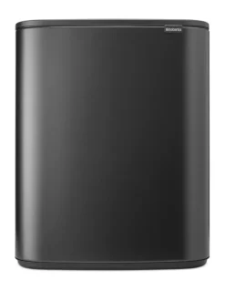 Brabantia Bo touch bin 60 L, Confident Grey< Prullenbakken