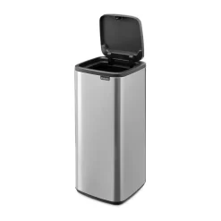 Brabantia Bo Touch Bin 30 L, Matt Steel Fingerprint Proof< Pedaalemmers