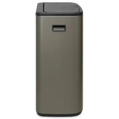 Brabantia Bo touch bin 60 L, Platinum< Prullenbakken