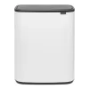 Brabantia Bo touch bin 60 L, Wit< Prullenbakken