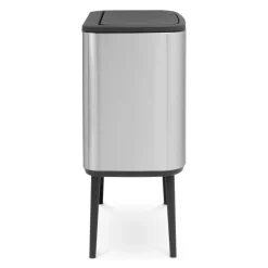 Brabantia Bo touch bin 36 liter, matte stainless steel (mat roestvrij staal)< Pedaalemmers