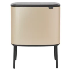 Brabantia Bo touch bin 36 liter, Metallic Gold< Pedaalemmers