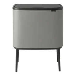 Brabantia Bo touch bin 36 liter, Mineral concrete grey< Pedaalemmers