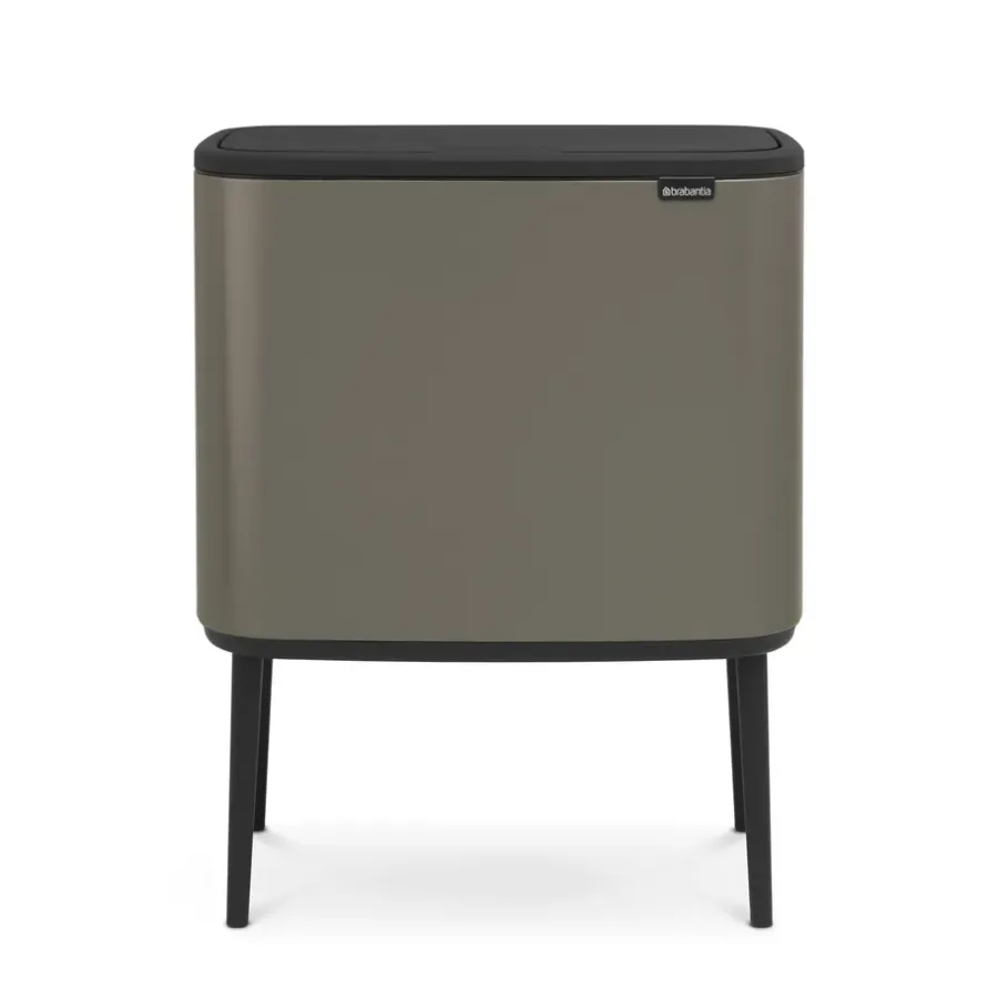 Brabantia Bo touch bin 36 liter, platinum (platina)< Pedaalemmers