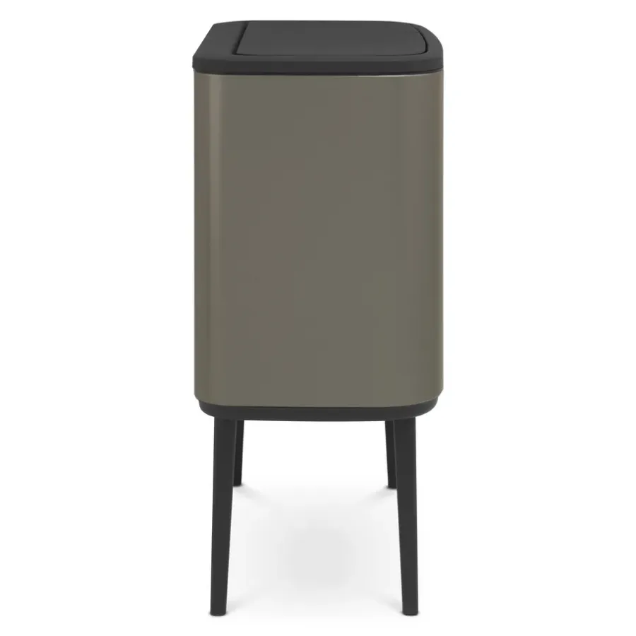 Brabantia Bo touch bin 36 liter, platinum (platina)< Pedaalemmers