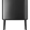 Brabantia Bo touch bin 3 x 11 liter, Confident Grey< Pedaalemmers
