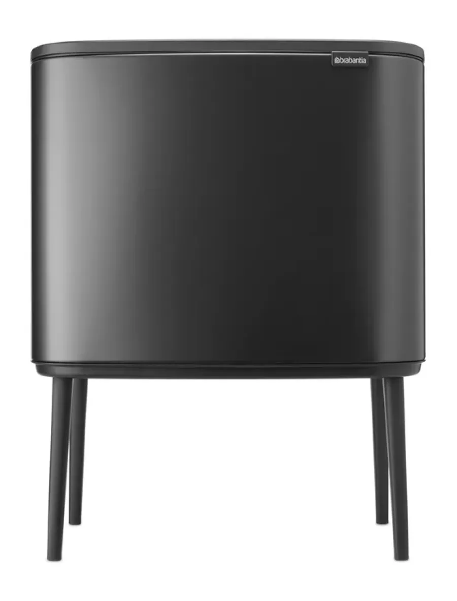 Brabantia Bo touch bin 3 x 11 liter, Confident Grey< Pedaalemmers