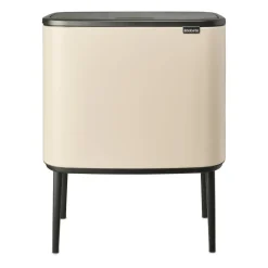 Brabantia Bo touch bin 3 x 11 liter, Soft beige< Pedaalemmers