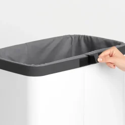 Brabantia Bo wasmand 60 L, Wit< Wasmanden