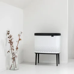 Brabantia Bo wasmand 60 L, Wit< Wasmanden
