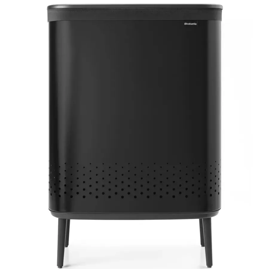 Brabantia Bo wasmand high 2x45 L, Matzwart< Wasmanden