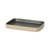 Ferm Living Bon decoratiedienblad klein, Beige-zwart< Decoratieve Accessoires|Decoratieve Dienbladen