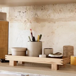 Ferm Living Bon houten dienblad X small, Eikenhout< Decoratieve Accessoires|Decoratieve Dienbladen