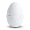 Cooee Design Bonbonnière kom 14 cm, White-mud< Paasdecoratie