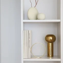 Cooee Design Book Ring boekensteun 15 cm, Messing< Decoratieve Accessoires