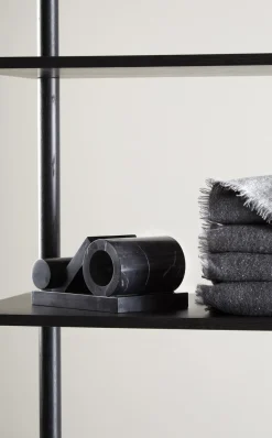 Woud Booknd boekensteun marmer, Zwart< Decoratieve Accessoires