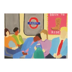Paper Collective Born To Ride poster, 50x70 cm< Posters