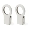 Bosign Loop clips voor theedoek 2-pack, Wit< Haken & Hangers