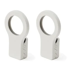 Bosign Loop clips voor theedoek 2-pack, Wit< Haken & Hangers
