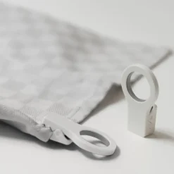 Bosign Loop clips voor theedoek 2-pack, Wit< Haken & Hangers