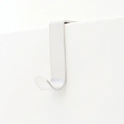 Bosign single J-haak 2-pack, Wit< Haken & Hangers
