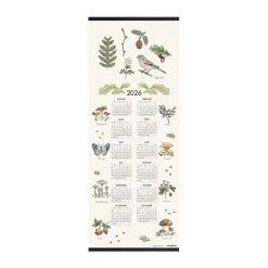 Almedahls Boswandeling kalender 2026, 35x90 cm< Kalenders & Notitieboeken