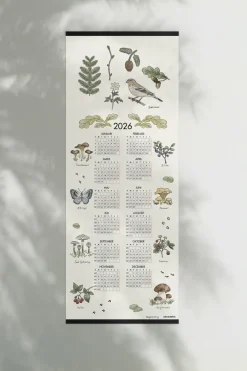 Almedahls Boswandeling kalender 2026, 35x90 cm< Kalenders & Notitieboeken