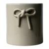 DBKD Bow pot Ø14 cm, Shiny mole< Bloempotten