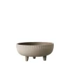 Kristina Dam Studio Bowl kom, grey engobe, medium< Decoratieve Schalen