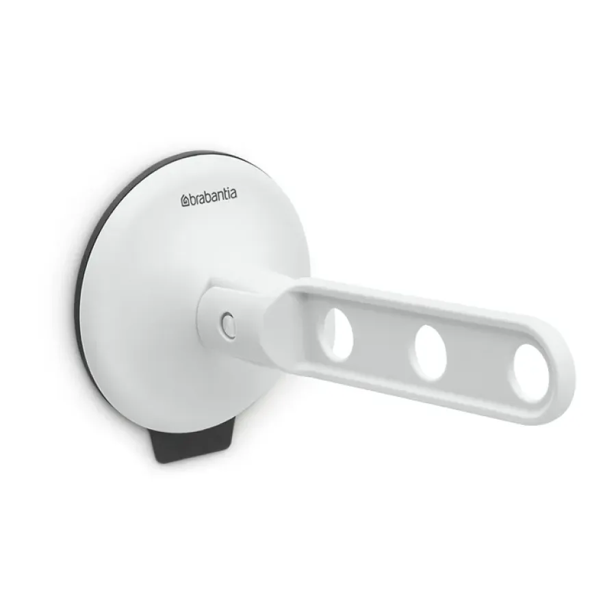 Brabantia inklapbare kledinghaak met zuignap, Lichtgrijs< Kapstokken & Hangrekken|Haken & Hangers