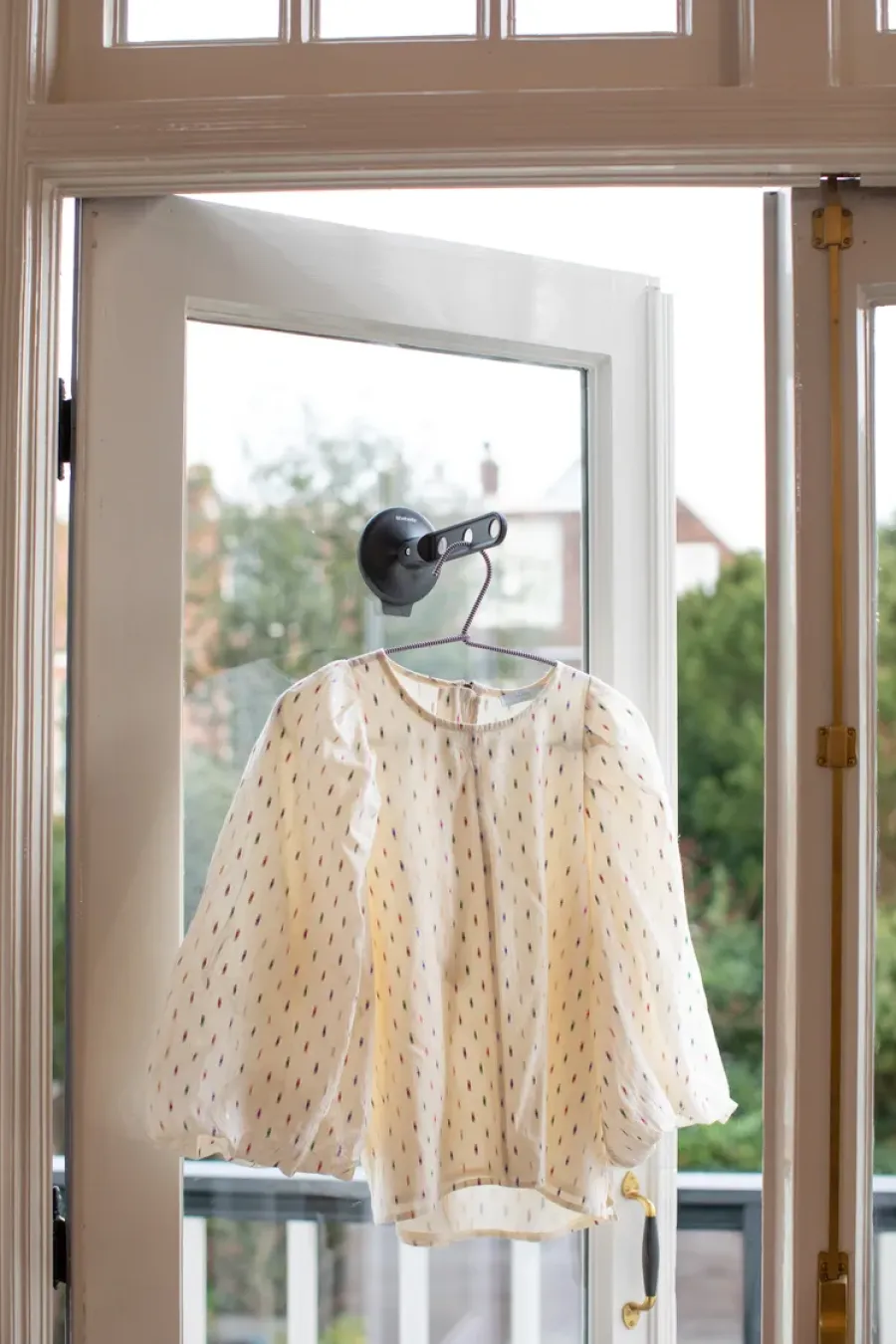 Brabantia inklapbare kledinghaak met zuignap, Zwart< Kapstokken & Hangrekken|Haken & Hangers