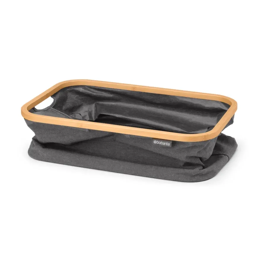 Brabantia opvouwbare wasmand 40 L, Pepper Black< Wasmanden