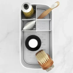 Brabantia ReNew badkamer caddy, Wit< Tandenborstelhouders