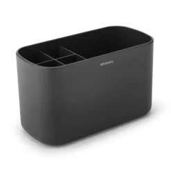 Brabantia ReNew badkamer caddy, Donkergrijs< Tandenborstelhouders