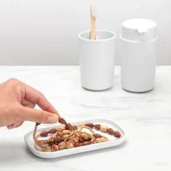 Brabantia ReNew badkameraccessoireset 3-delig, Wit< Zeepdispensers & Zeepschaaltjes