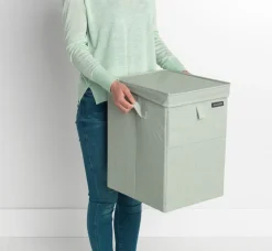 Brabantia stapelbare wasmand 35 l., Groen< Wasmanden