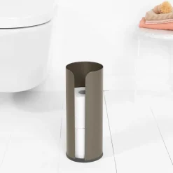 Brabantia toiletpapierhouder voor 3 rollen, Platinum< Toiletpapierhouders