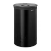 Brabantia wasbox met kunststof deksel 60 L, Matzwart< Wasmanden