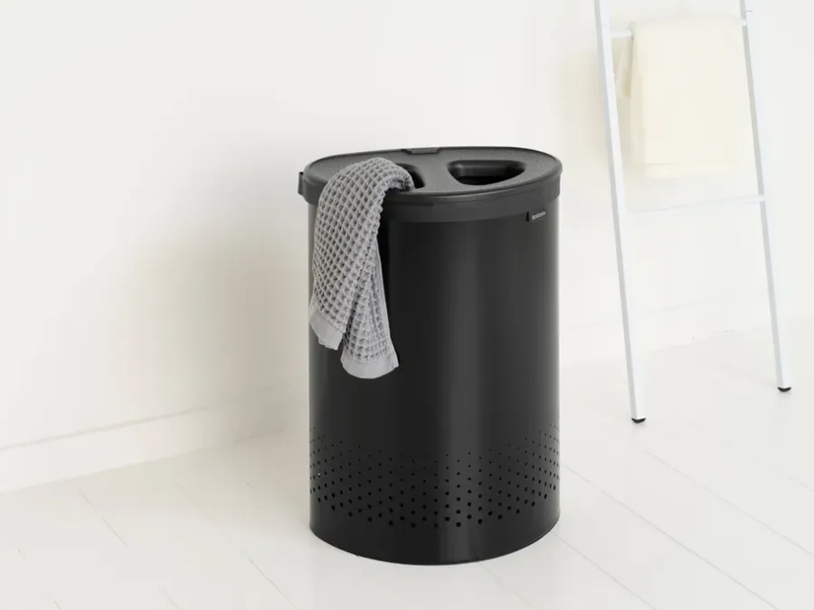 Brabantia wasbox selector 55 L, Matzwart< Wasmanden