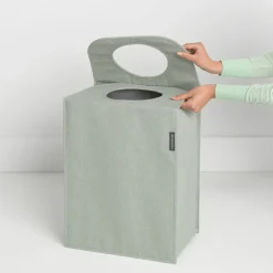 Brabantia waszak stof rechthoekig 55 liter, Groen< Wasmanden