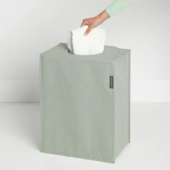 Brabantia waszak stof rechthoekig 55 liter, Groen< Wasmanden