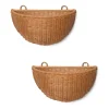 Ferm Living Braided wandmanden 2-pack, Natural< Opbergmanden