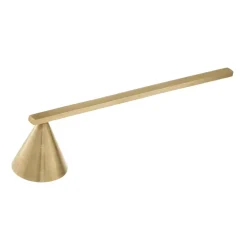Ferm Living Brass kaarsendover, messing< Kaarsenaccessoires