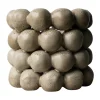 DBKD Bright kaarsenhouder Ø17 cm, Beige< Kaarsenhouders & Kaarsenborden