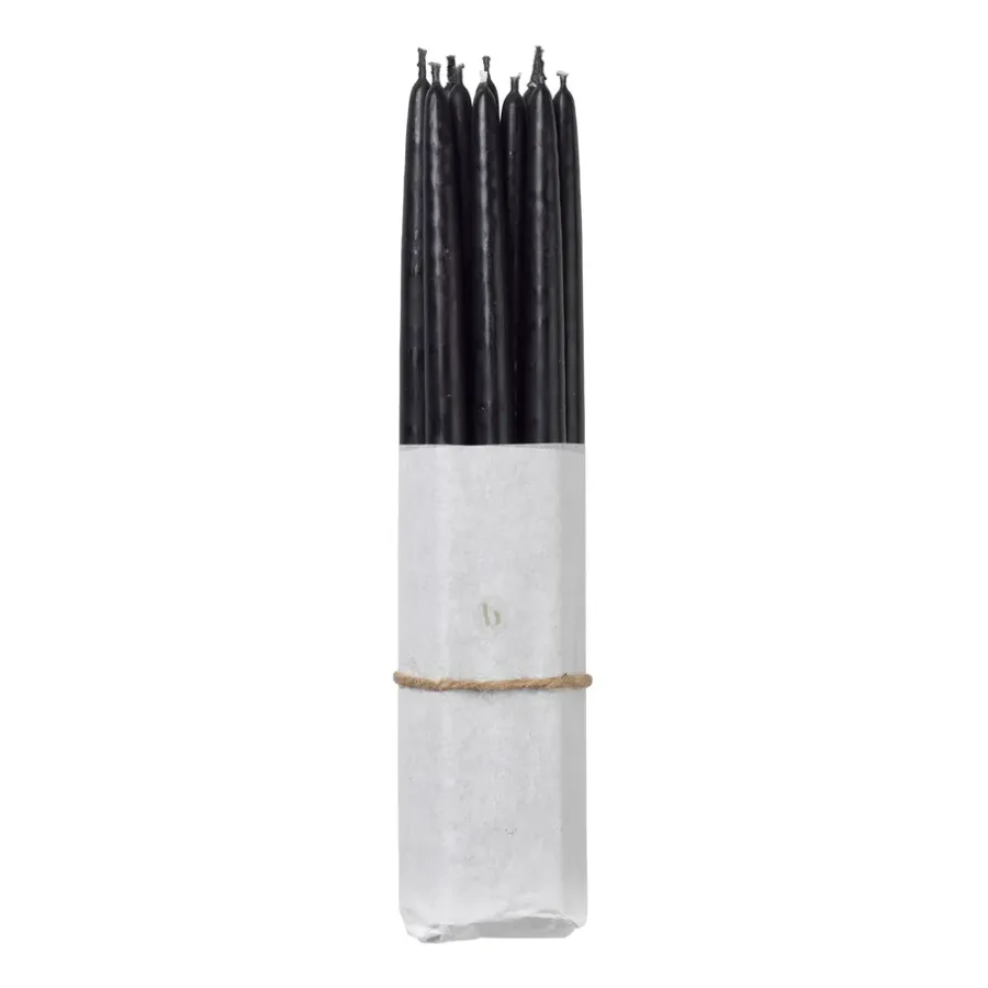 Broste Copenhagen dinerkaarsen 10-pack, Simply black< Kaarsen