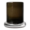DBKD Bubble kaarsenhouder Ø10 cm, Brown< Kaarsenhouders & Kaarsenborden