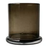 DBKD Bubble kaarsenhouder Ø14 cm, Brown< Kaarsenhouders & Kaarsenborden