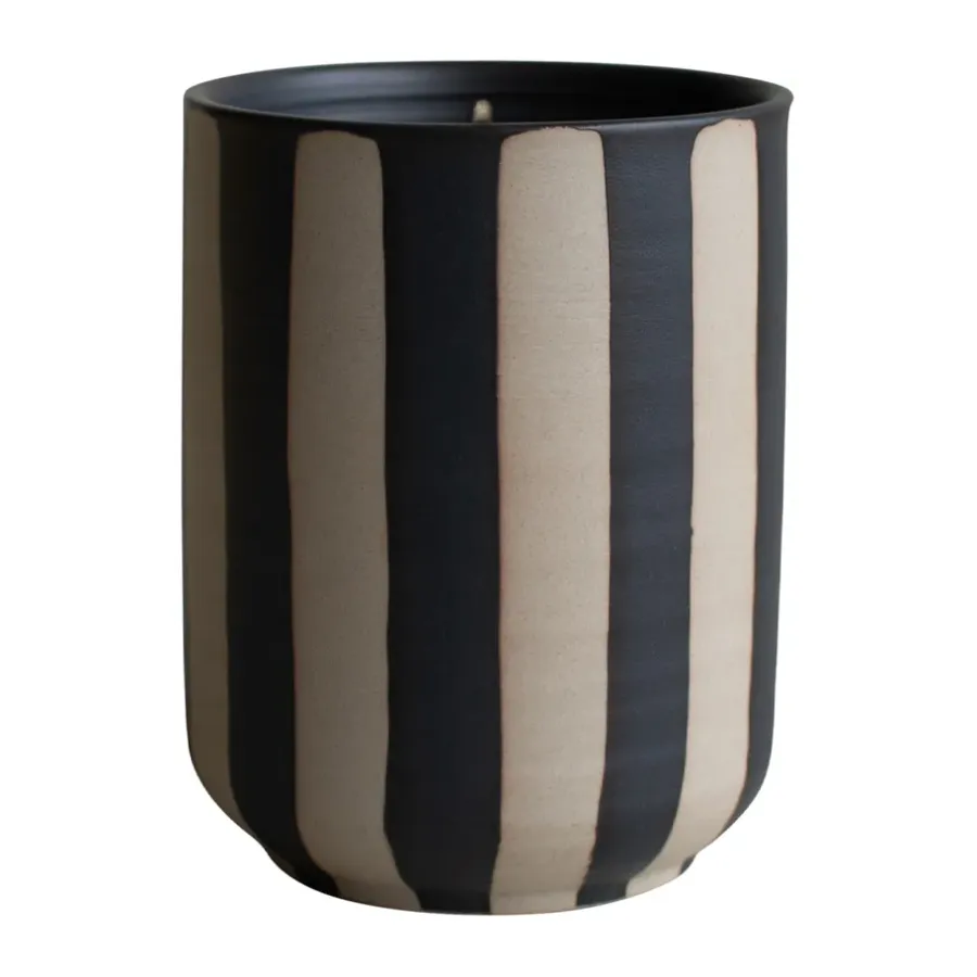 DBKD Burn geurkaars 60 u., Stripe black< Geurkaarsen & Aroma Diffusers