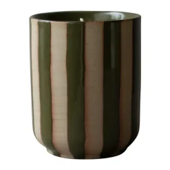 DBKD Burn geurkaars 60 u., Stripe green< Geurkaarsen & Aroma Diffusers